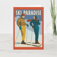 Ski Paradise Impression Vintage