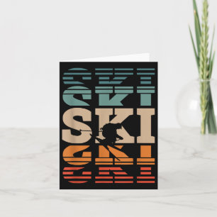 Carte Ski Rétro _1