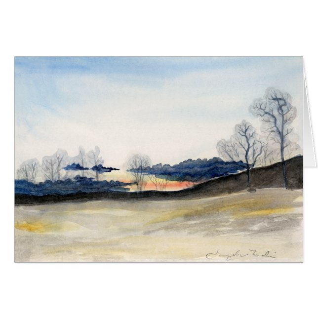 Carte Sky Stormy (Devant horizontal)