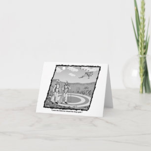 Carte skydiver amusante