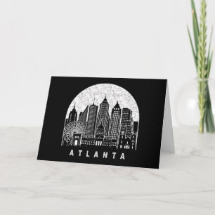 Carte Skyline Atlanta Georgia