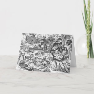 Carte Sloth (Desidia), Les Sept Péchés Mortels