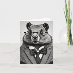Carte smartypants marmotte