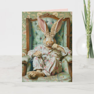 Carte Snarky Rabbit Easter Card