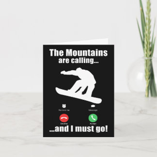 Carte Snowboard Cool Retro Boarder Graphisme Snowboard