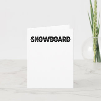 Carte Snowboard Snowboard Sports d'hiver - Ekg Heartbea
