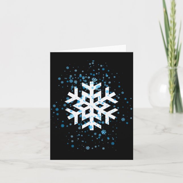 Carte Snowflake For Women  (Devant)