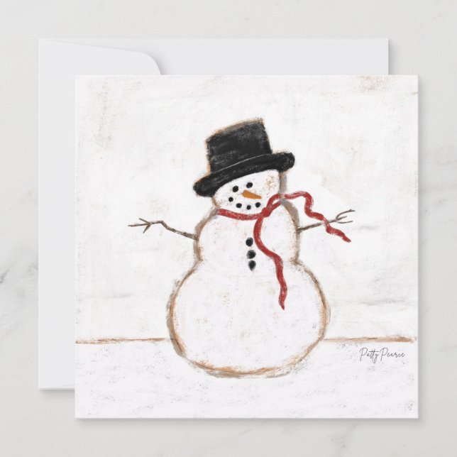 Carte Snowman (Devant)