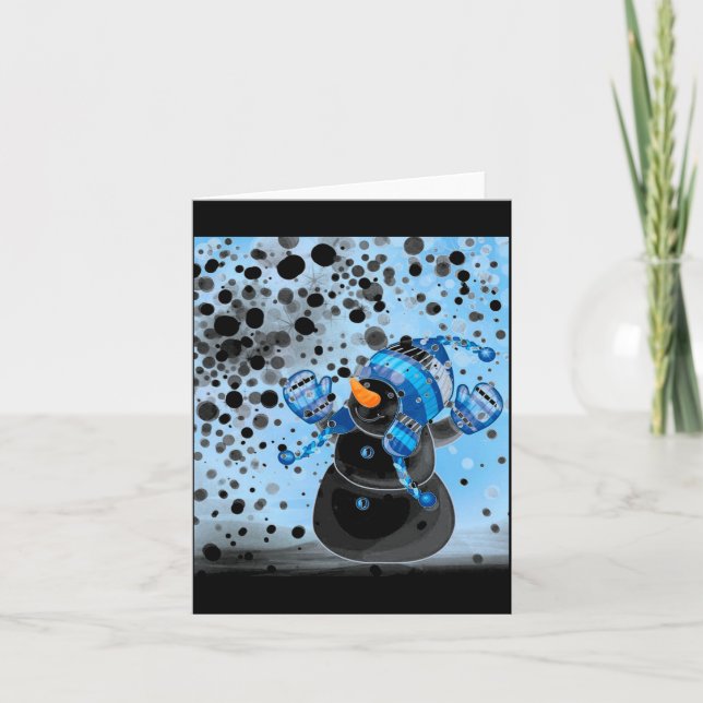 Carte Snowman  (Devant)