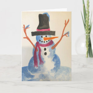 Carte Snowman