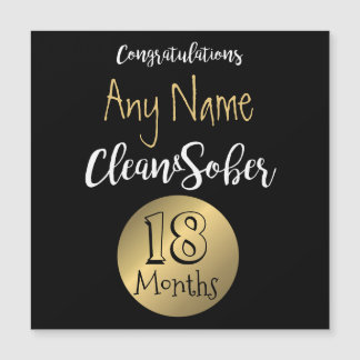 Carte Sobriety 12 étape sobre anniversaire anniver