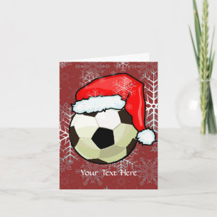 Carte - Soccer Ball Noël