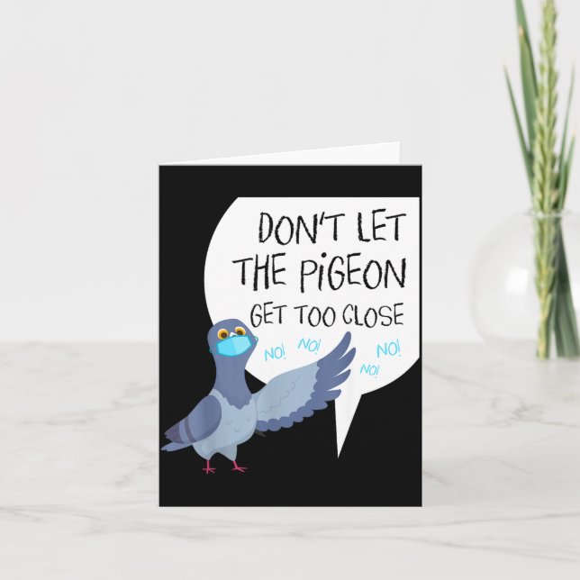 Carte Social Distancing Parody Don't Let The Geon Get To (Devant)