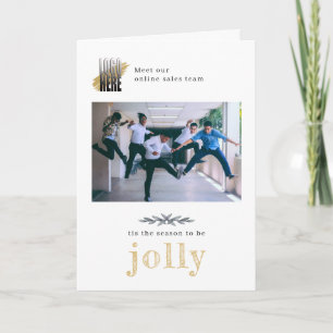 Carte Société contemporaine Photo Jolly Noël 