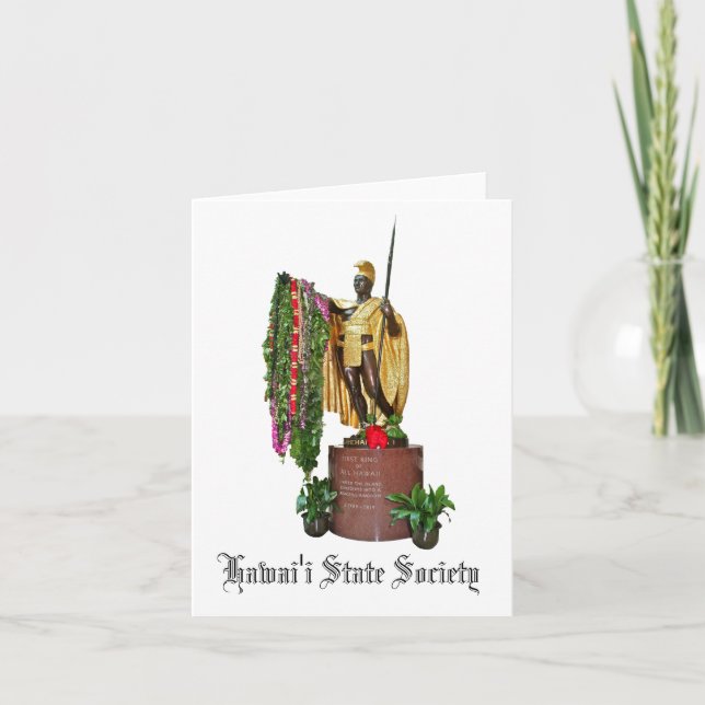 Carte Société d'état de Hawai'i (Devant)
