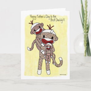 Carte Sock Monkey Daddy 02