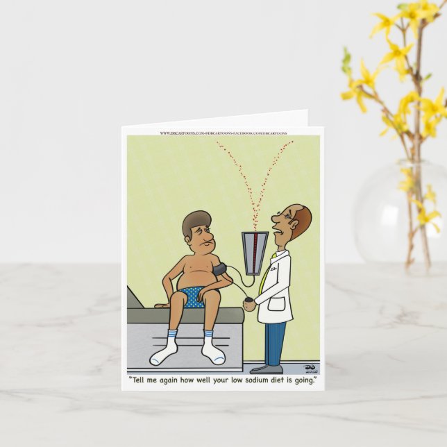 Carte Sodium faible (Fleur jaune)