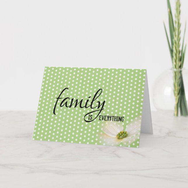 Carte Soeur En Droit Polka Dot Anniversaire (Devant)