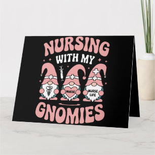 Carte Soins Avec Mes Gnomies Infirmière Gnome Vie Saint-