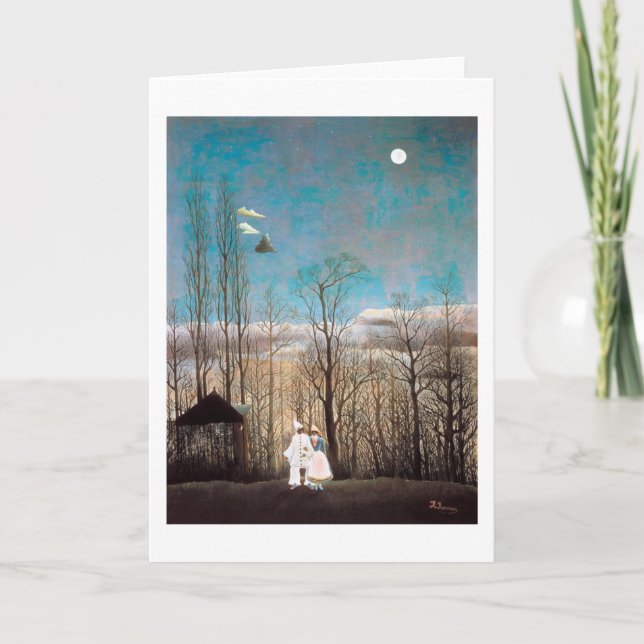 Carte Soirée Carnaval, Rousseau (Devant)