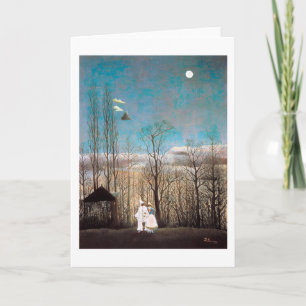 Carte Soirée Carnaval, Rousseau