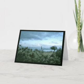 Carte Soirée Pin De Plage