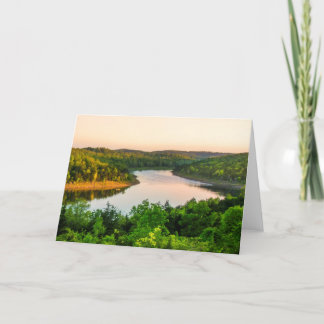 Carte Soirée sur Bull Shoals Lake