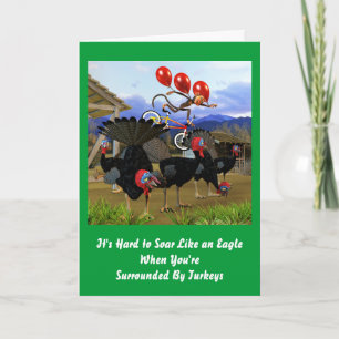 Carte Sois comme un Anniversaire d'aigle