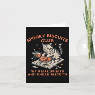 Carte Soky Biscuits Club Chat, Cuisson Halloween