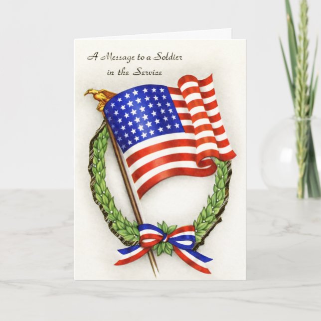 Carte Soldat Merci (Devant)