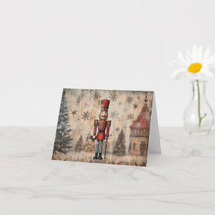 Carte Soldat vintage Nutcracker