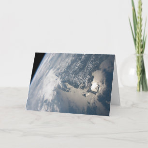 Carte Soleil Sur Les Eaux De La Terre.