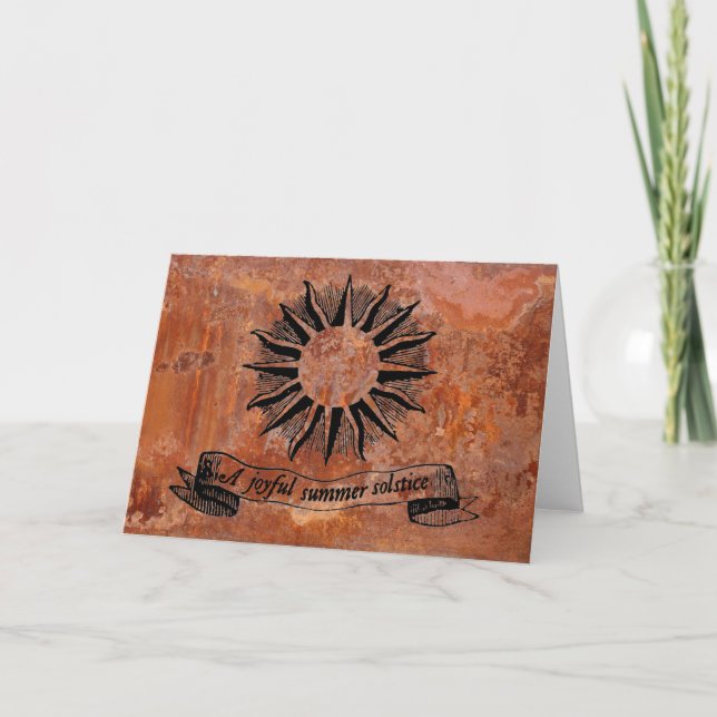 Carte Solstice d'été (Devant)