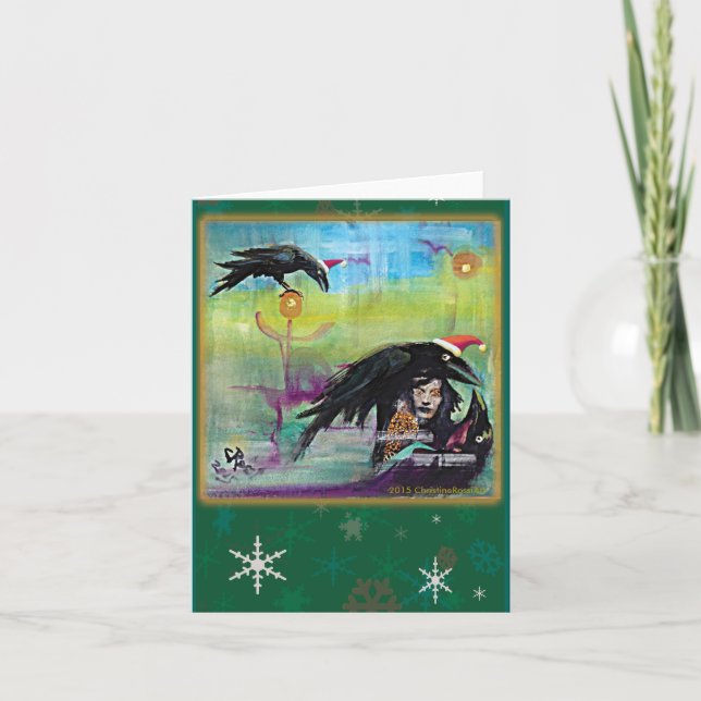 Carte Solstice Ravens (Devant)