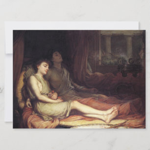 Carte Sommeil et son demi-frère la Mort (Chagrin)