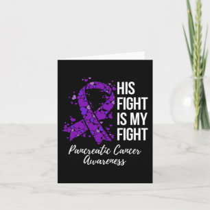 Carte Son Combat Est Mon Combat Conscience Du Cancer Pan