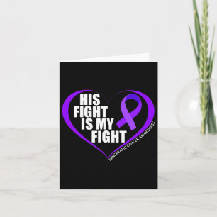 Carte Son Combat Est Mon Combat Conscience Du Cancer Pan