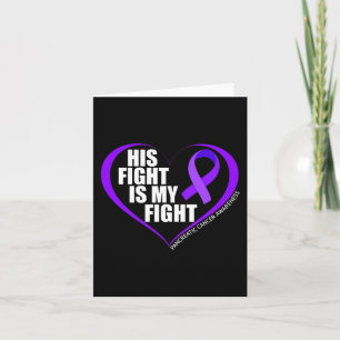 Carte Son Combat Est Mon Combat Conscience Du Cancer Pan