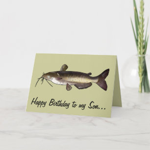 Carte Son Joyeux anniversaire : Catfish