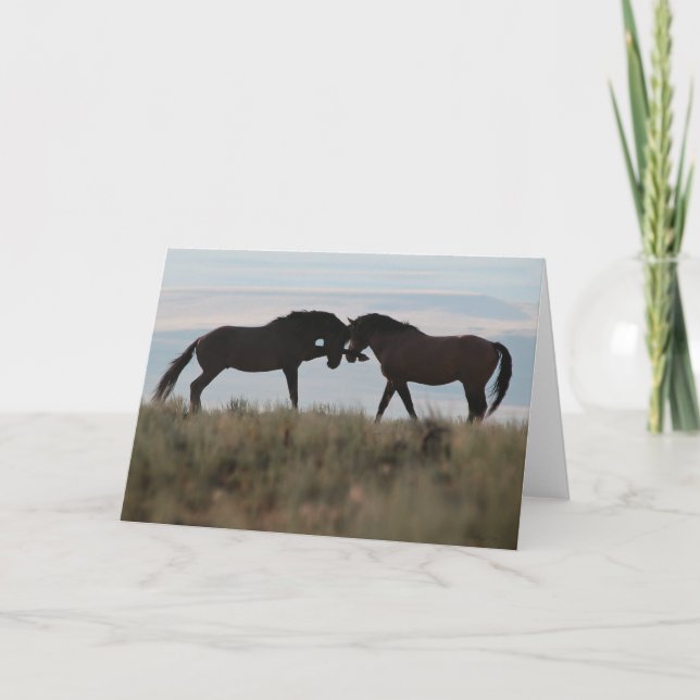 Carte "Son & Sire" Mustang Wildcard (Devant)