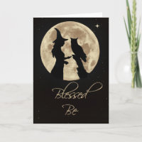 Sorcellerie et hibou Blessed Be Anniversaire