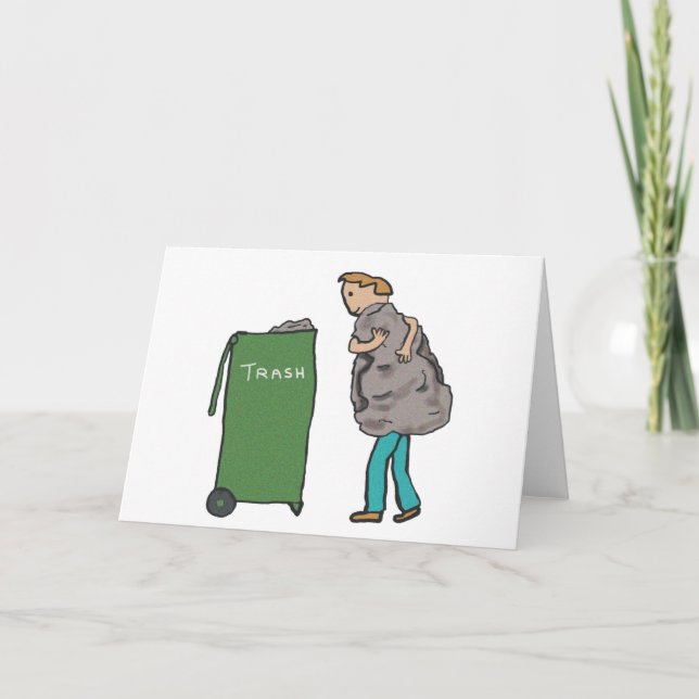 Carte Sortez Les Ordures (Devant)