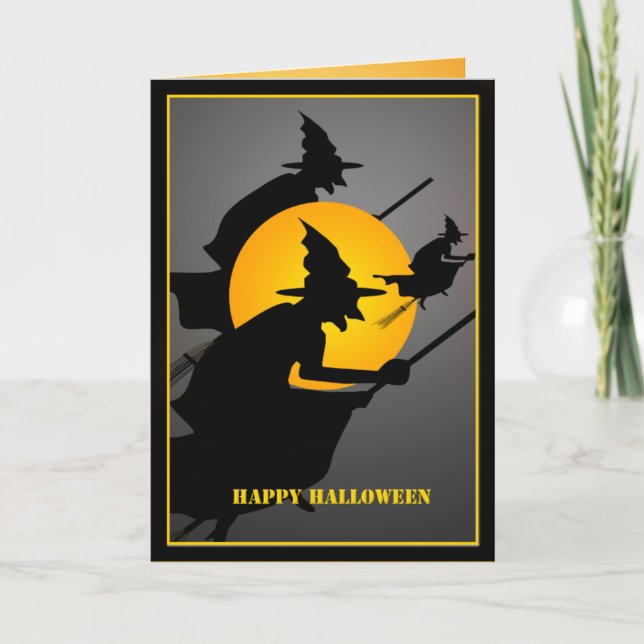 Carte Sortie Halloween personnalisée (Devant)