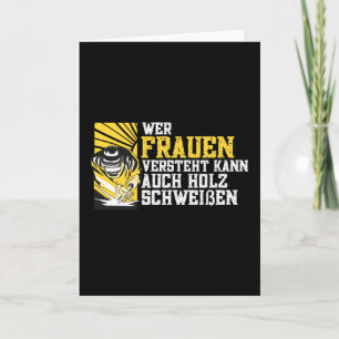 Carte Souder souder des slogans de travail amusants