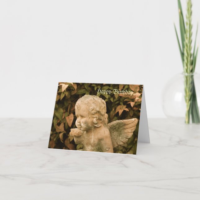 Carte Soufflez un anniversaire de baiser (Devant)