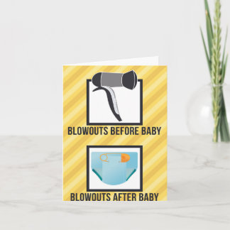 Carte Souffrances avant et après Drôle Salutation Baby s