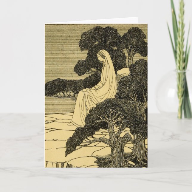 Carte Souhaiter la paix et la force (Devant)