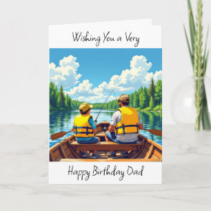 Carte Souhaitez à papa un joyeux anniversaire Fils et