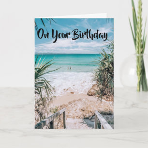 CARTE SOUHAITEZ-VOUS SOUFFRIR D'UN SOLEIL / SKIS BLEUS S