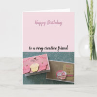 Souhaits créatifs d'anniversaire d'ami